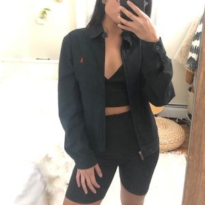 Polo Ralph Lauren Golf Black Zip Up Jacket S